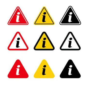 Set of Information help icon,  helpdesk info bubble desk. Vector sing isolate Illustrazione stock