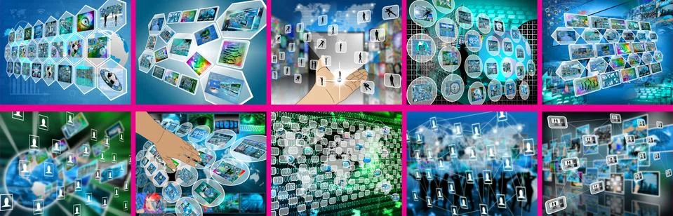 Set of interfaces Illustration