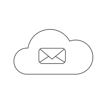 Set internet cloud icons 스톡 일러스트