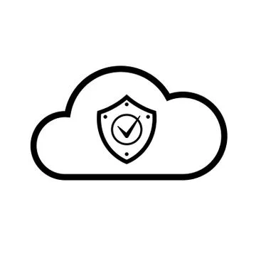 Set internet cloud icons 스톡 일러스트
