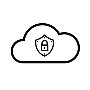 Set internet cloud icons 스톡 일러스트