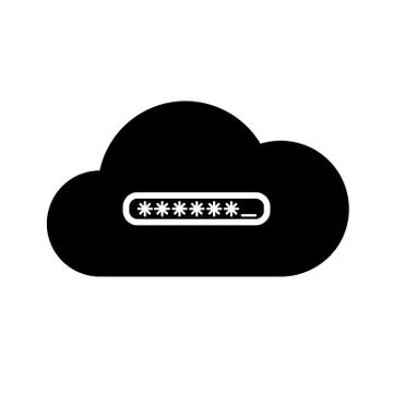 Set internet cloud icons 스톡 일러스트