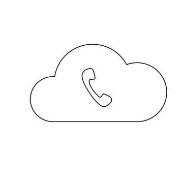 Set internet cloud icons Stock Illustration