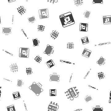 Set Internet piracy, Dynamite and timer clock, Marijuana joint and Briefcas.. Stock Illustration