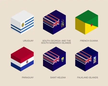 Set of isometric 3d boxes 스톡 일러스트