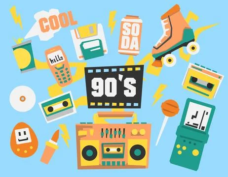 A set of items from the Stock Illustration