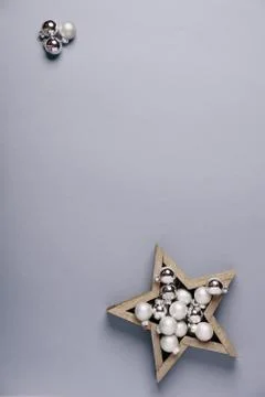 Set of items for the new year, layout for the holiday Christmas 스톡 사진