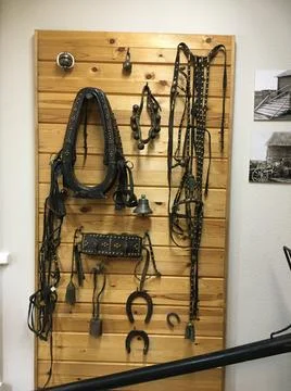 Set of Karelian tools Stock Photos