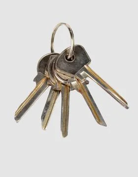 A set of keys from doors Stock Photos