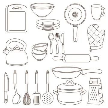 Cooking Utensils Drawings for Sale - Fine Art America