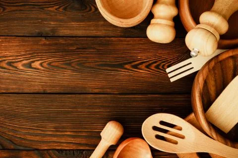 A set of kitchen utensils Stock Photos