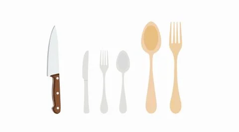 Set of Kitchenware Stock Illustration