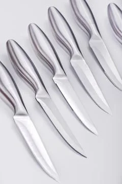 Set of knifes Stock Photos