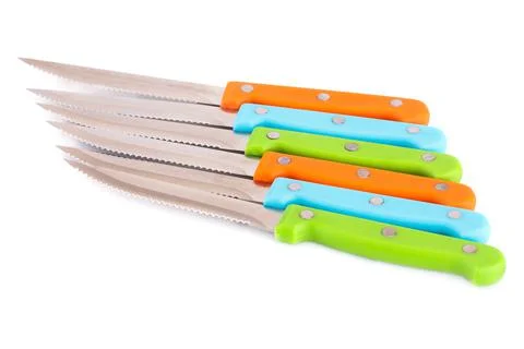 Set of knives Stock Photos