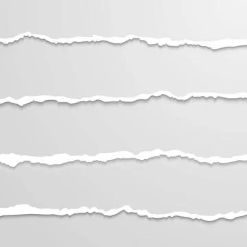 Set of lacerated elements Set of lacerated elements for you design Copyrig... Stock Photos