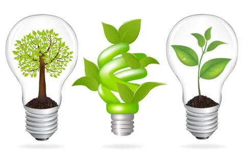 Set lamps Stock Illustration