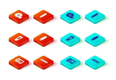 Set Laptop with 18 plus content, Silicone ball gag belt, Personal lubricant Illustrazione stock