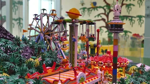 Set of lego Stock Footage 230939564