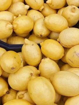 Set of lemons for food patterns Stock Photos