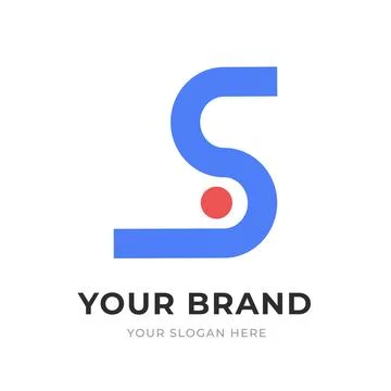 Set of Letter LS, SL, L, S Logo Design Collection, Initial Monogram Logo, M.. Stock Illustration