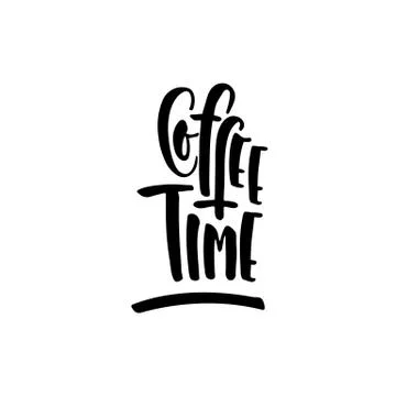 Set of lettering phrases Stock Illustration