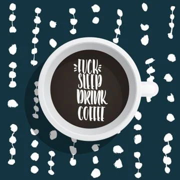 Set of lettering phrases Stock Illustration