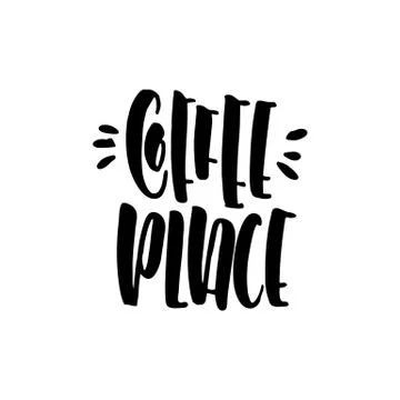 Set of lettering phrases Stock Illustration
