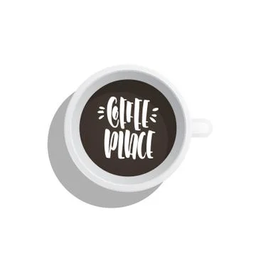 Set of lettering phrases Stock Illustration