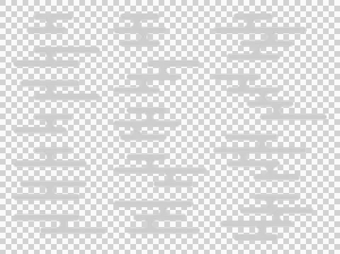 A set of light gray "egasumi" pattern, traditional Japanese motifs. Stock Illustration