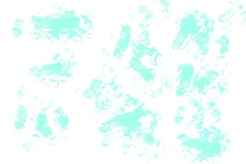 Set of light green brushed blocks scattered on the board. Texture illustrat.. Illustrazione stock