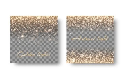 Set lighting effects Stock Illustration