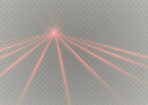 A set of lightning Magic and bright light effects. Vector illustration Stock Illustration