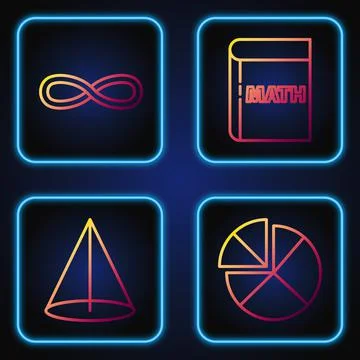 Set line Abacus, Graph, schedule, chart, diagram, Function mathematical symbol Stock Illustration