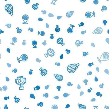 Set line Award cup with golf, Golf ball on tee and Location sport club on Stock Illustration