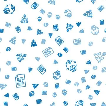 Set line Binary code, Ethereum exchange NFT and Digital crypto art on seaml.. Stock Illustration