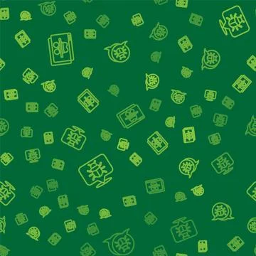 Set line Browser incognito window, System bug and on seamless pattern. Vector Stock Illustration