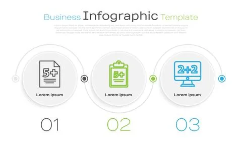 Set line Calculator, Mathematics function sine and Graph, schedule, chart, .. Stock Illustration
