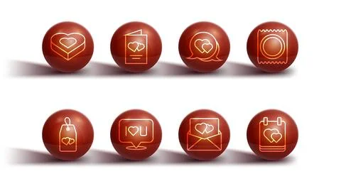 Set line Candy in heart shaped box, Please do not disturb with, Condom package Stock-Illustration