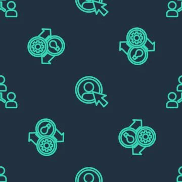 Set line Create account screen, Human resources and Project team base on 스톡 일러스트