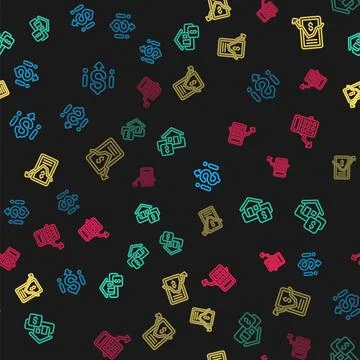 Set line Dollar rate decrease, Hanging sign with Sale, Mobile stock trading and Stock Illustration