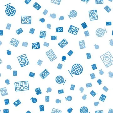 Set line Drum machine, Disco ball and Vinyl player with vinyl disk on seaml.. Illustrazione stock