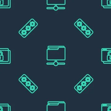 Set line FTP folder, Password protection and Secure your site with HTTPS, S.. Иллюстрация