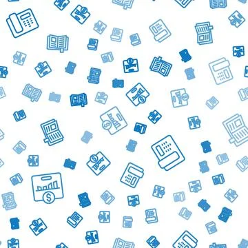 Set line Key performance indicator, Telephone 24 hours support and Reading book Stock Illustration