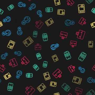 Set line Learning foreign languages, Foreign online study, Exam sheet with .. Stock Illustration