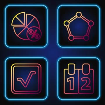 Set line Mathematics function cosine, Open book, Equation solution and Geom.. Stock Illustration