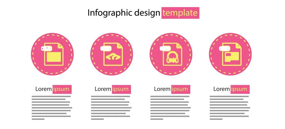 Set line MP3 file document, PDF, PHP and XLS icon. Vector Illustration