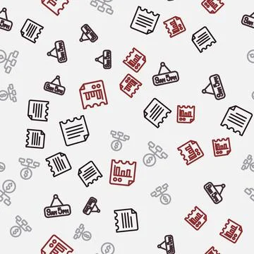 Set line Notebook, From 9 to 5 job, Hierarchy with dollar and Document graph イラスト素材
