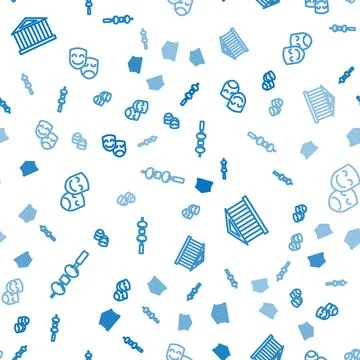 Set line Olive and cheese on chopstick, Parthenon and Comedy tragedy masks on Stock Illustration