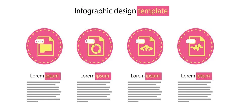 Set line PHP file document, MP3, GIF and TXT icon. Vector Stock Illustration