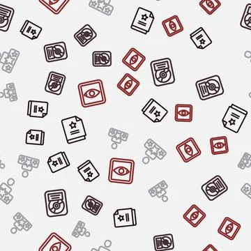 Set line Scenario, CD disk award in frame, Actor star and Rating movie on Ilustración de archivo